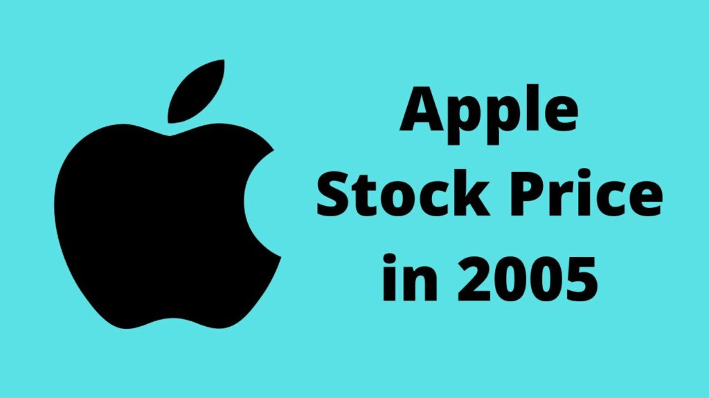 Apple Stock Price in 2005